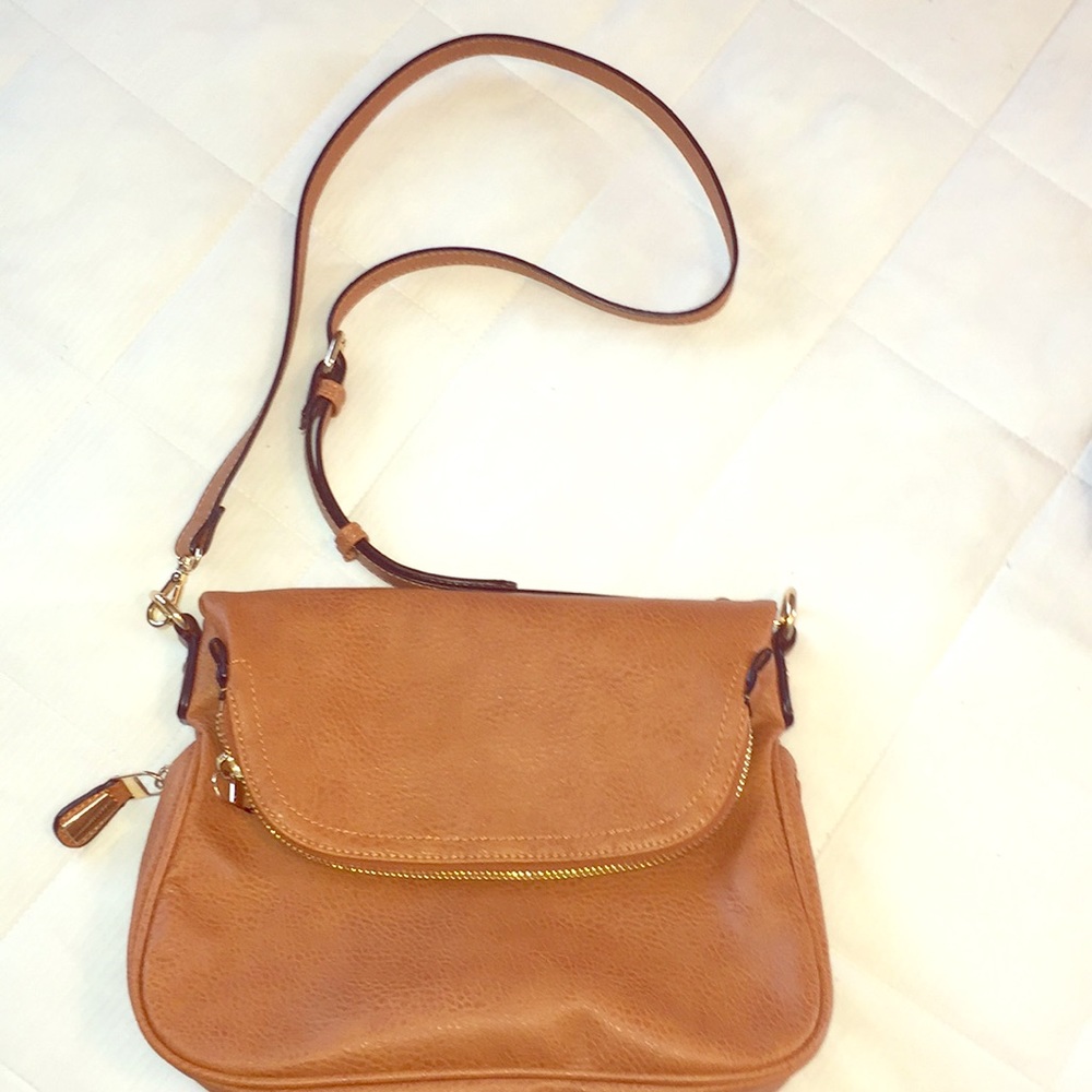 Light Brown Leather Purse